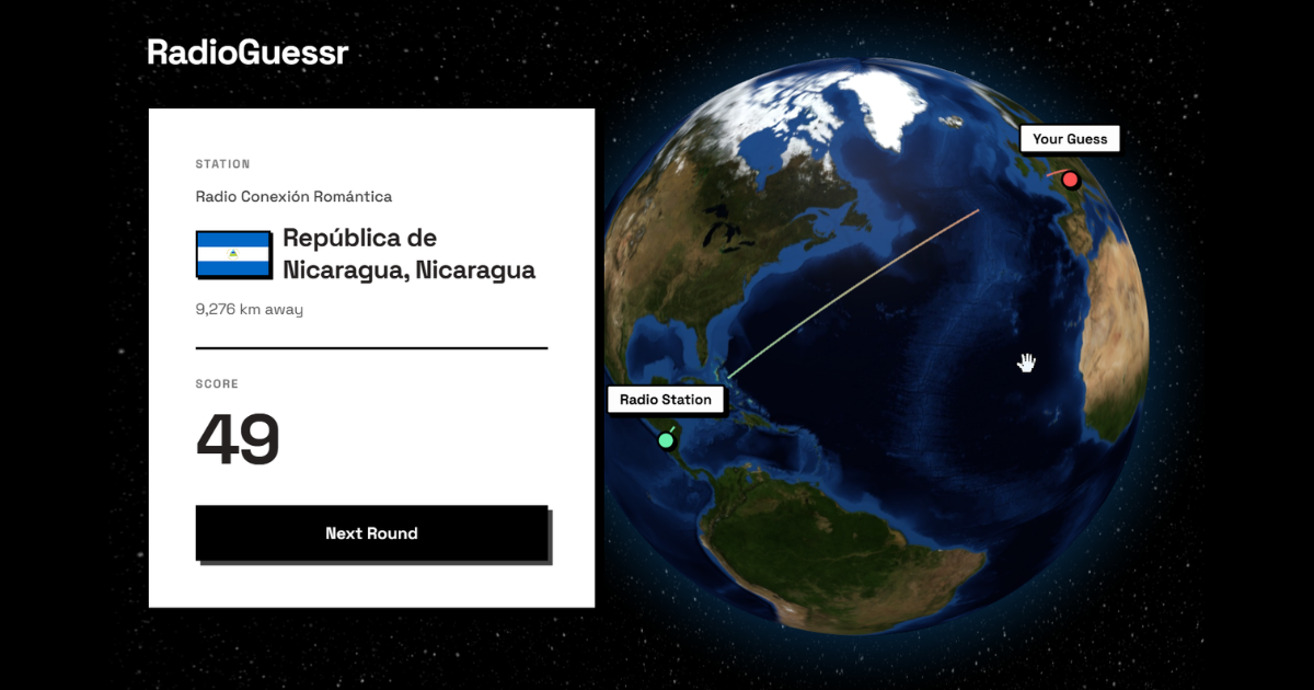 RadioGuessr 2.3 — Guess the World by Sound